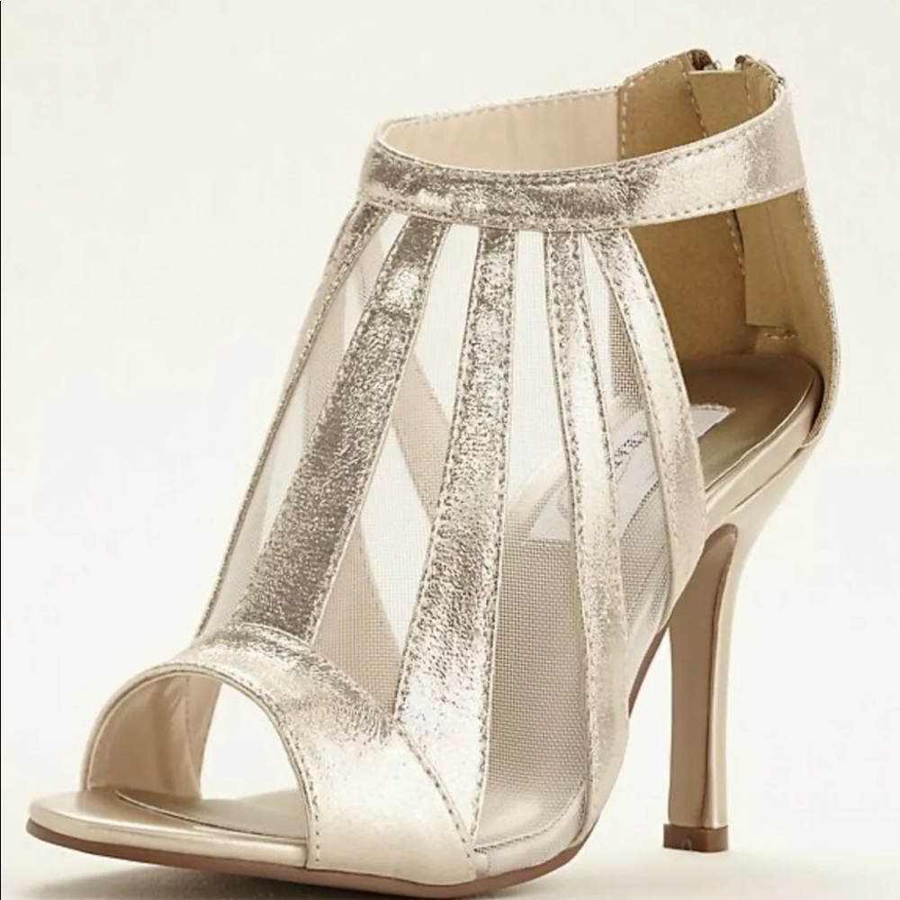 Dyeables Champagne Shimmer Heels